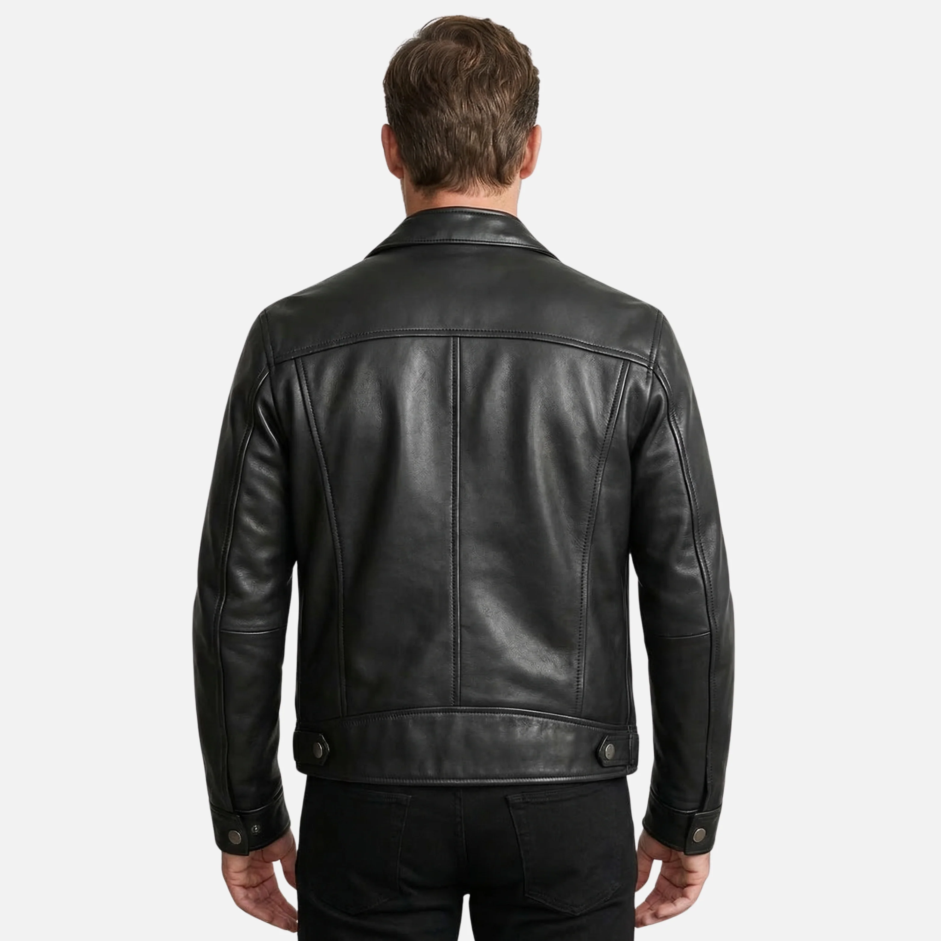 Alexander | Herren Atmungsaktive Vintage Jacke Baumwollfutter Reißverschluss – Vintage Jacke - Image 3