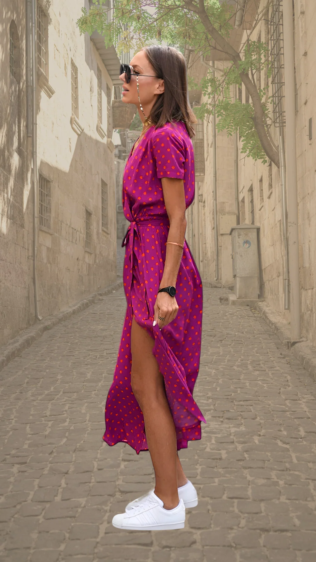 Aubrey | Statement Floral Wrap Maxi Dress - Image 8