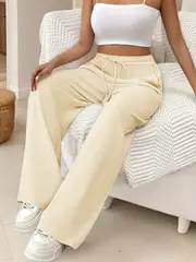 Audrey - Damen-Sweatpants mit hoher Taille und Kordelzug - Image 2
