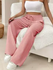 Audrey - Damen-Sweatpants mit hoher Taille und Kordelzug - Image 3