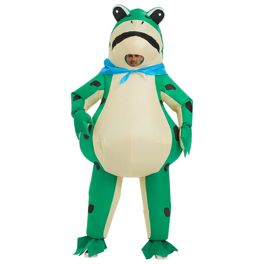 Aufblasbares Frosch-Kostüm Unisex | Ganzkörper & Reißverschluss - Image 3