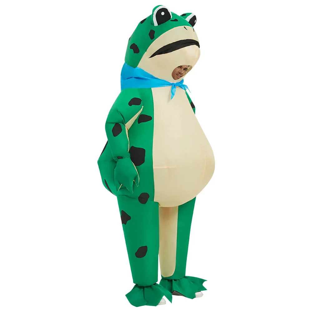 Aufblasbares Frosch-Kostüm Unisex | Ganzkörper & Reißverschluss - Image 4