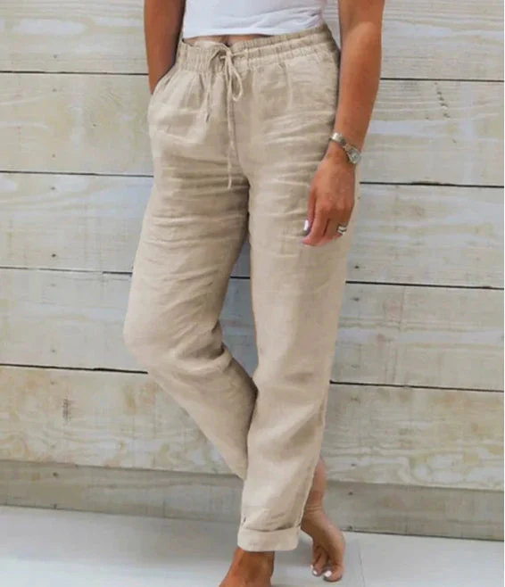 AURELIA - WEITE LEINENHOSE - Image 2