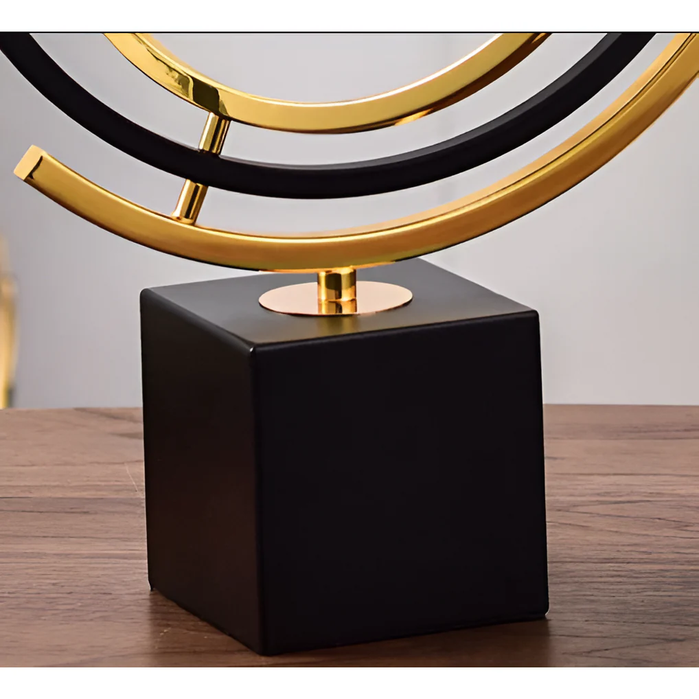 Aurevia – Handgefertigte Skulptur mit Marmorbasis für elegante Wohnraumgestaltung - Image 3