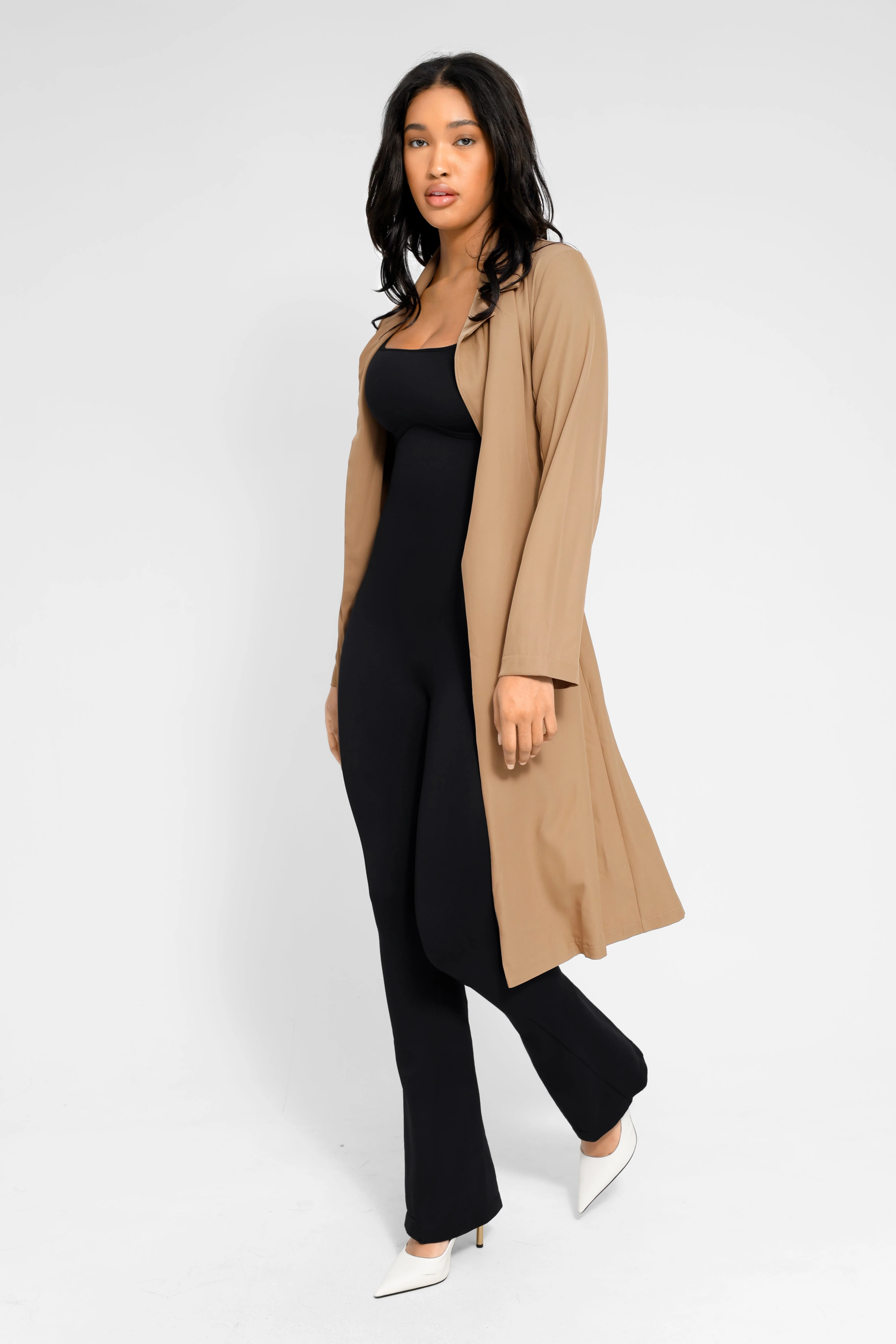 Ausgestellter Jumpsuit mit quadratischem Ausschnitt - Image 4