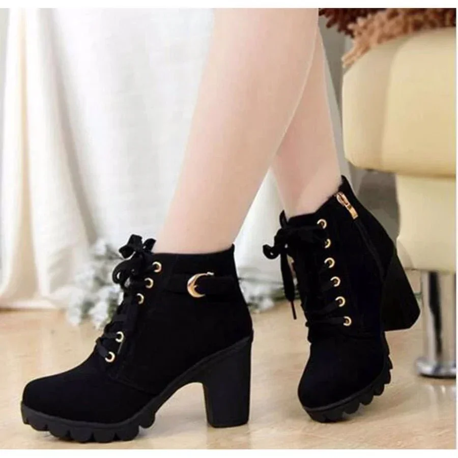 Ava - schnürstiefeletten zum aufpeppen deines herbst-outfits - Image 5