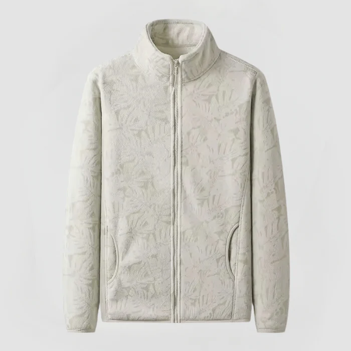 AYLA - FLEECEJACKE MIT FLORALEM MUSTER - Image 4