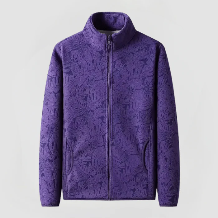 AYLA - FLEECEJACKE MIT FLORALEM MUSTER - Image 6
