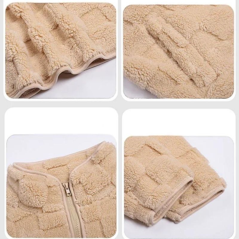 Ayleen - superweiche kurze fleecejacke - Image 3