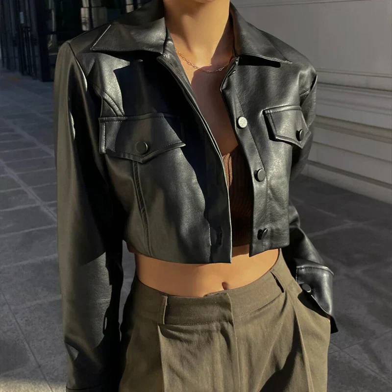 Babette® | Elegante Kunstlederjacke - Image 5