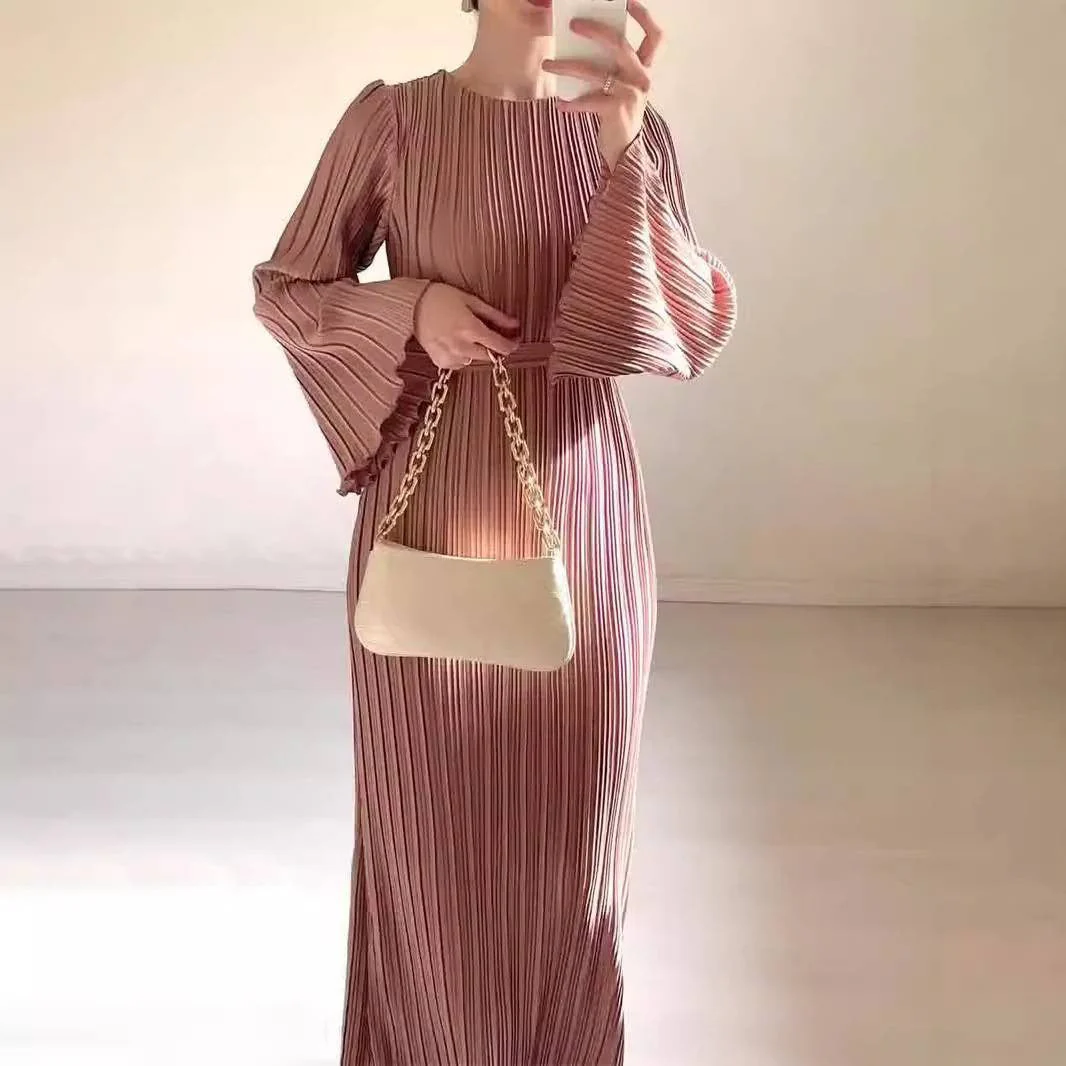 BABETTE - LANGES PLISSEE-KLEID - Image 18
