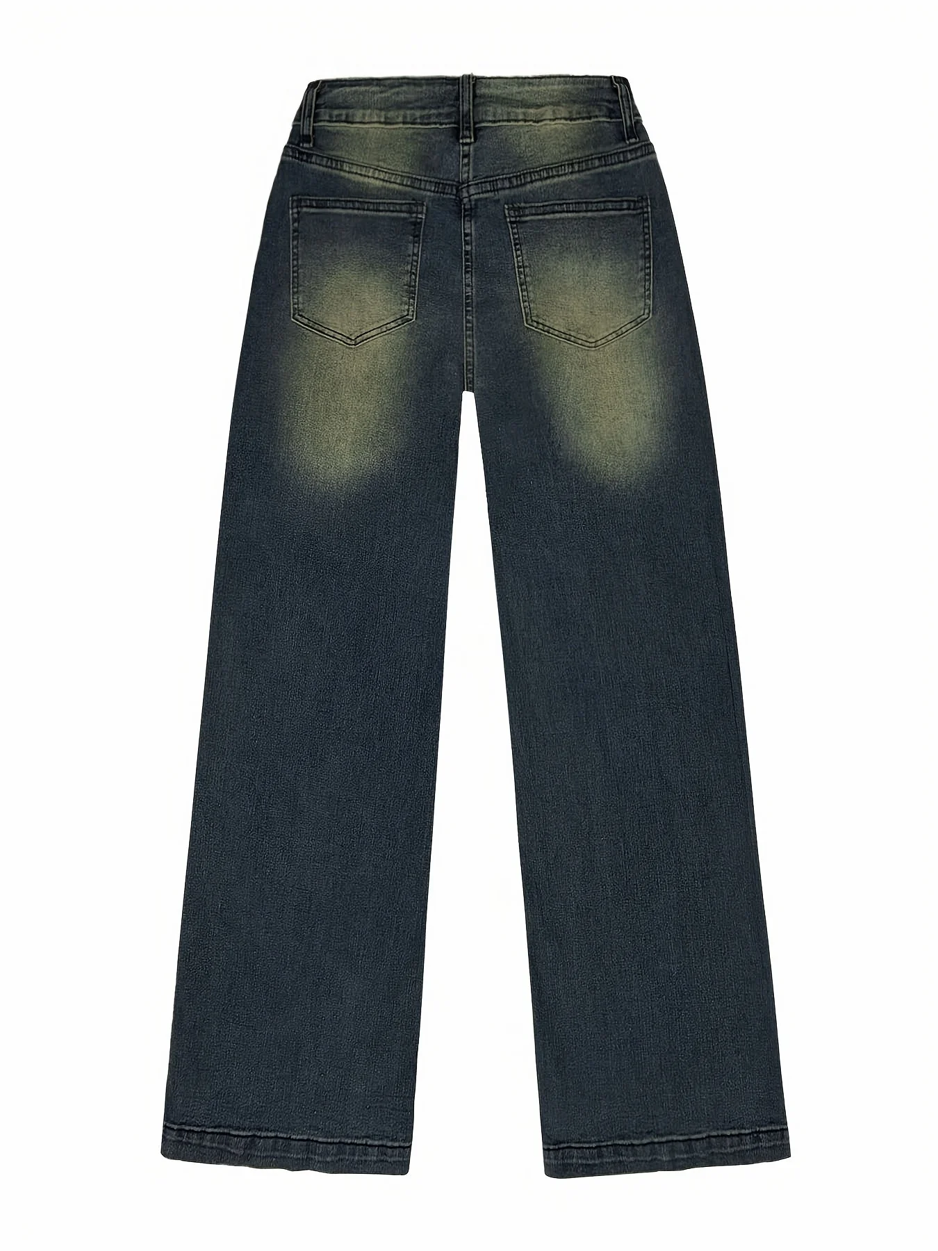 Baggy Jeans Damen | Weites Bein Mit Leichter Waschung - Image 2