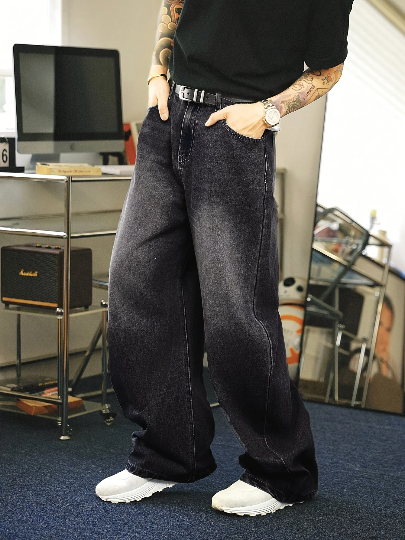 Baggy Jeans Herren | Weite Passform Mit Geradem Bein - Image 2