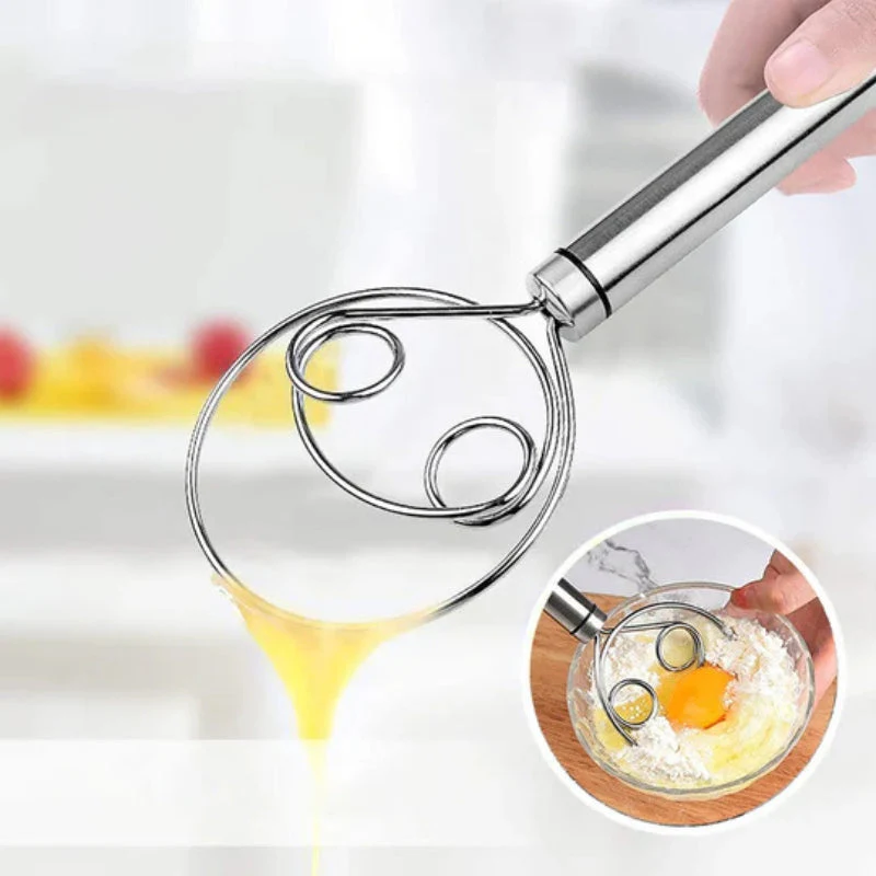BakeCraft – Professionelles dänisches Teigschneebesen für müheloses Verrühren - Image 11
