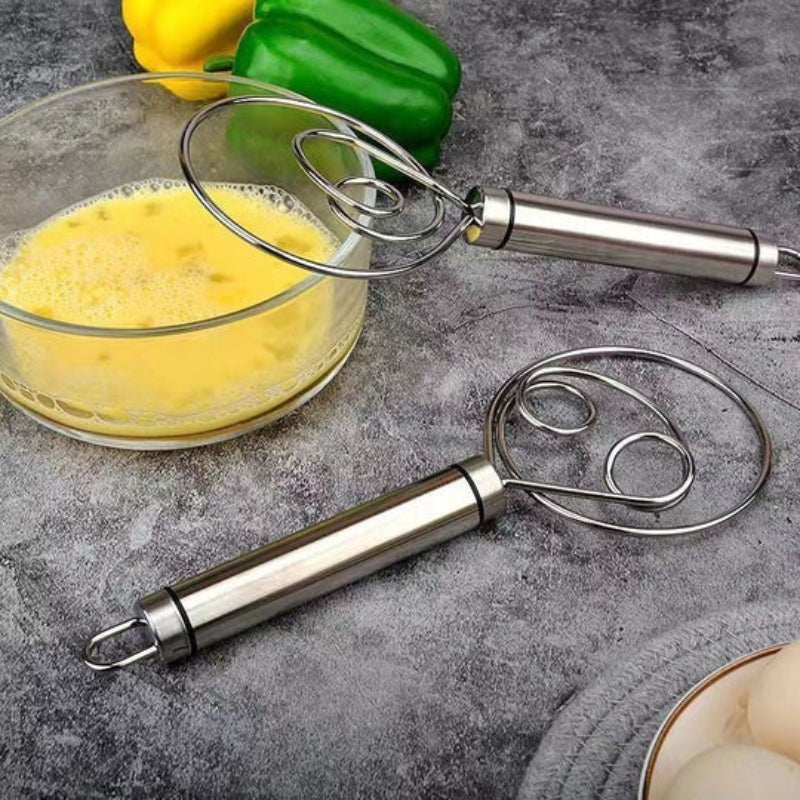 BakeCraft – Professionelles dänisches Teigschneebesen für müheloses Verrühren - Image 2