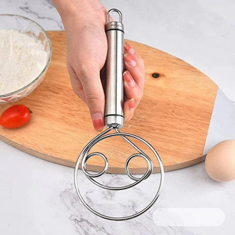 BakeCraft – Professionelles dänisches Teigschneebesen für müheloses Verrühren - Image 4