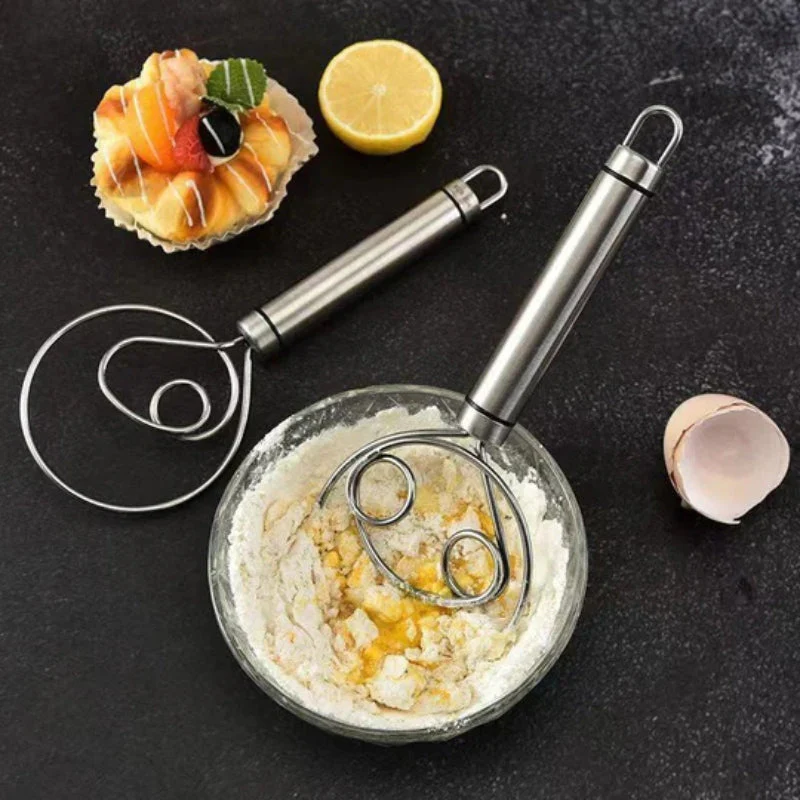 BakeCraft – Professionelles dänisches Teigschneebesen für müheloses Verrühren - Image 8