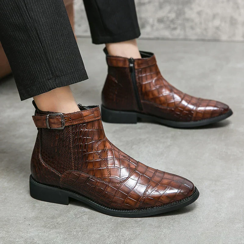 Baron | Lederstiefel mit Schnalle - Image 2