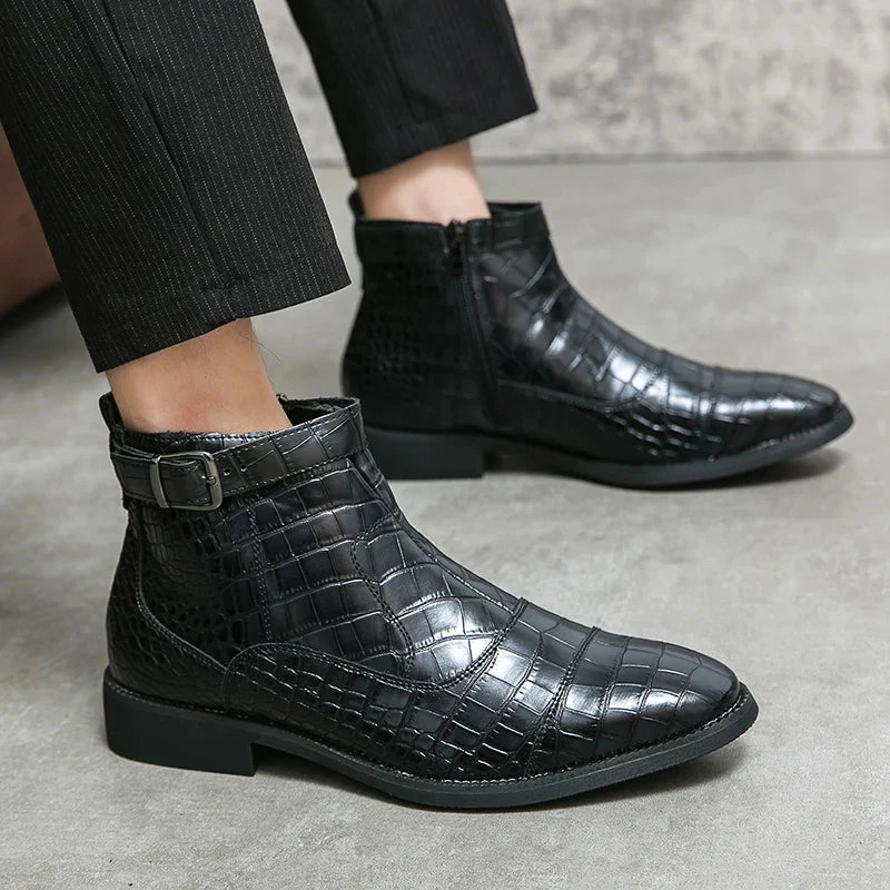 Baron | Lederstiefel mit Schnalle - Image 3