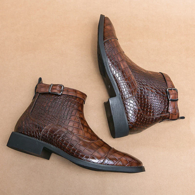 Baron | Lederstiefel mit Schnalle - Image 4