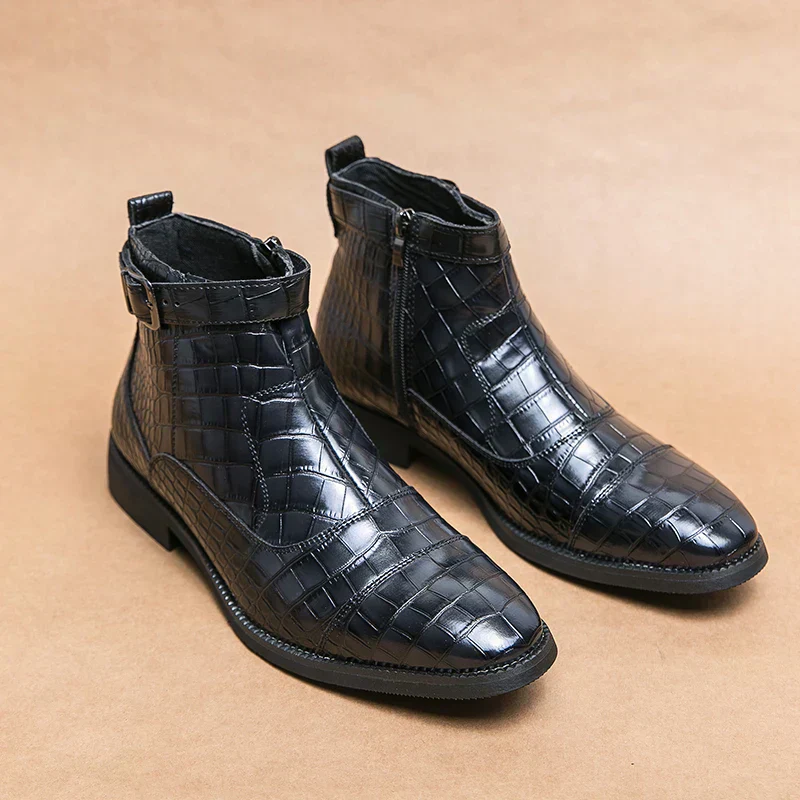 Baron | Lederstiefel mit Schnalle - Image 6