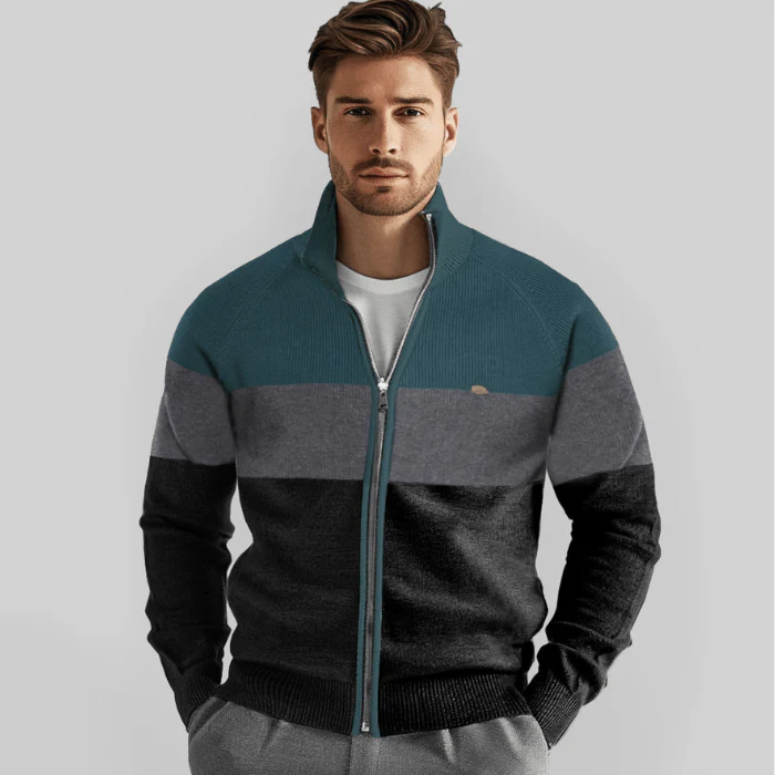 BASTIAN - STRICKPULLOVER MIT REISSVERSCHLUSS (1+1 GRATIS) - Image 10