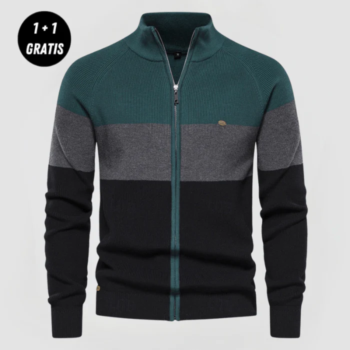 BASTIAN - STRICKPULLOVER MIT REISSVERSCHLUSS (1+1 GRATIS) - Image 13