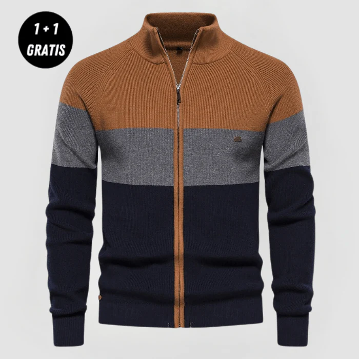 BASTIAN - STRICKPULLOVER MIT REISSVERSCHLUSS (1+1 GRATIS) - Image 14
