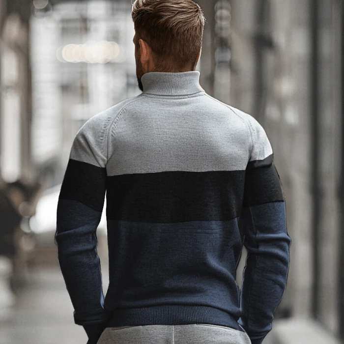 BASTIAN - STRICKPULLOVER MIT REISSVERSCHLUSS (1+1 GRATIS) - Image 2