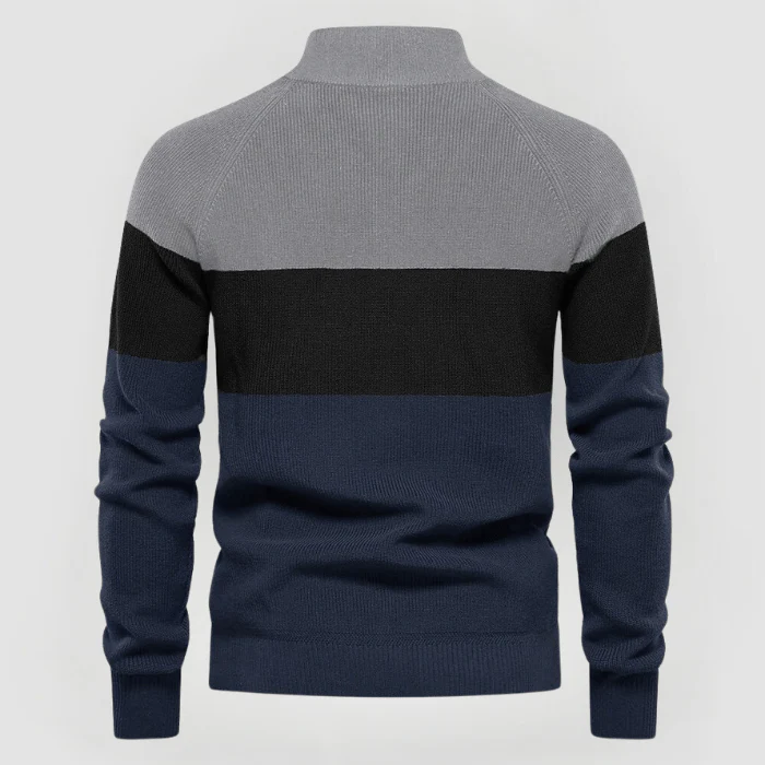 BASTIAN - STRICKPULLOVER MIT REISSVERSCHLUSS (1+1 GRATIS) - Image 3
