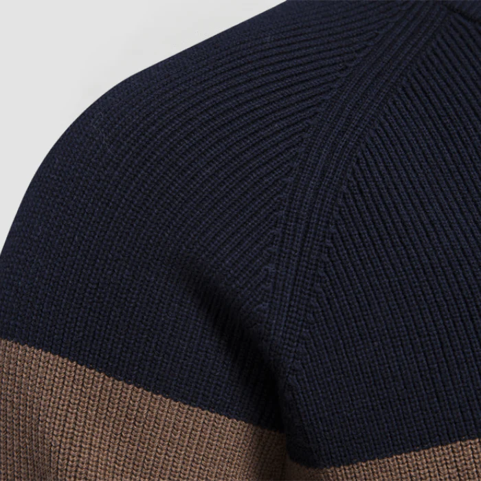 BASTIAN - STRICKPULLOVER MIT REISSVERSCHLUSS (1+1 GRATIS) - Image 4