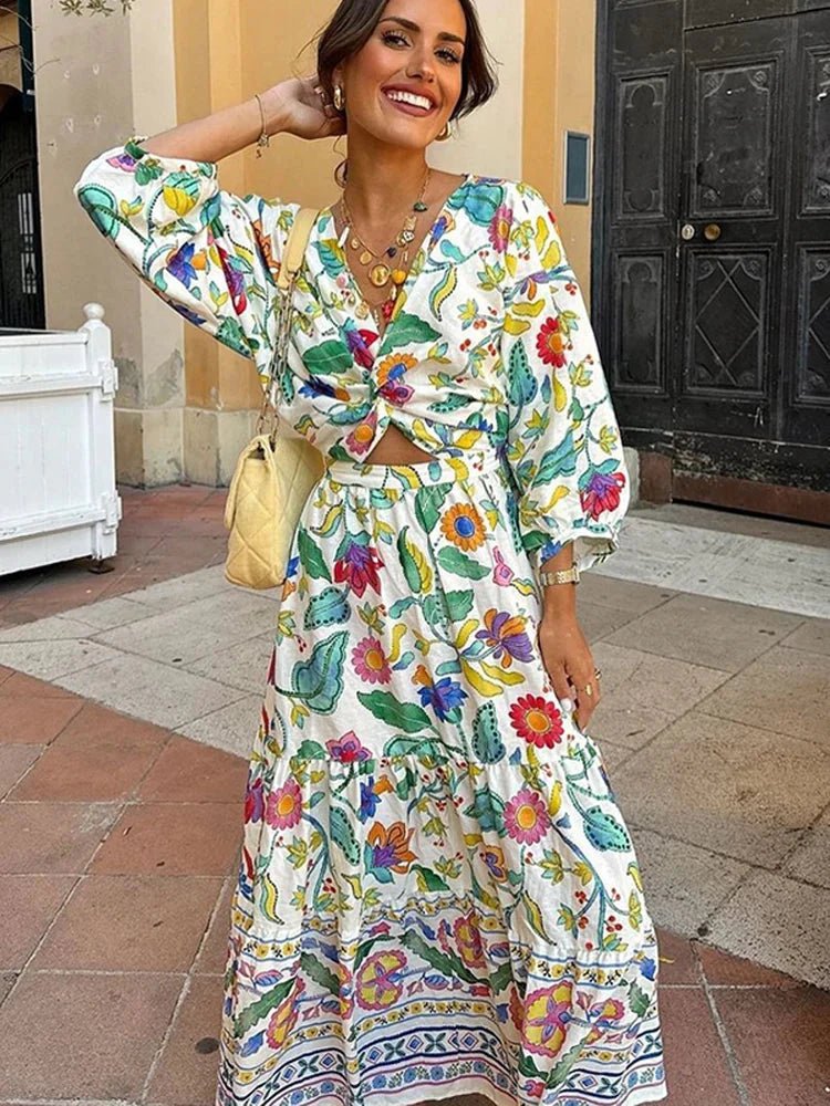 Bea - Blumiges Sommer-Maxikleid - Image 7