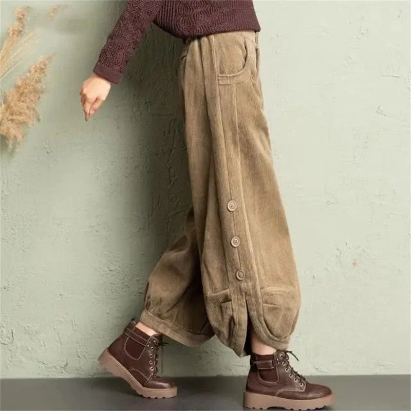 BEATE - WEITE CORDHOSE - Image 3