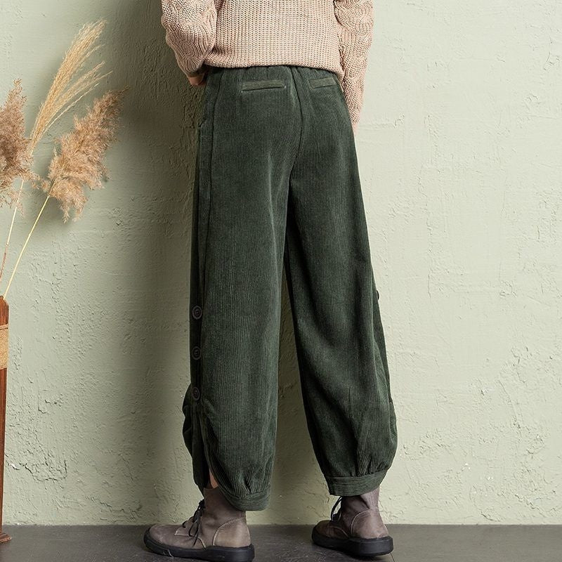 BEATE - WEITE CORDHOSE - Image 6