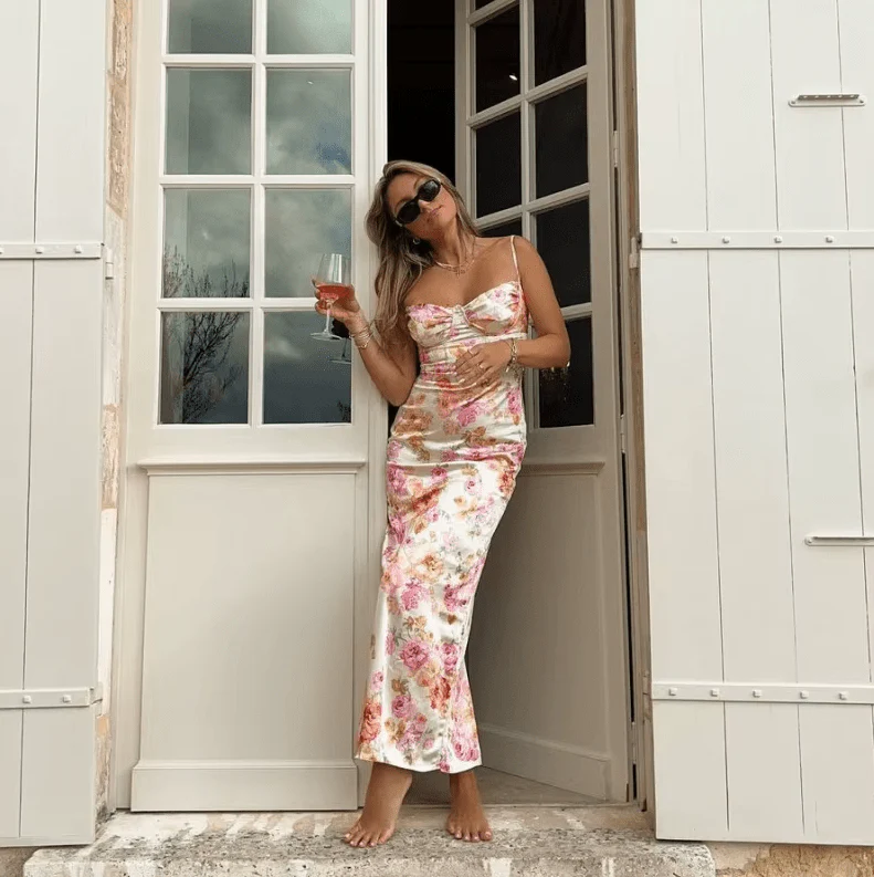 Beau | Sommerliches Maxikleid mit Blumenmuster - Image 2