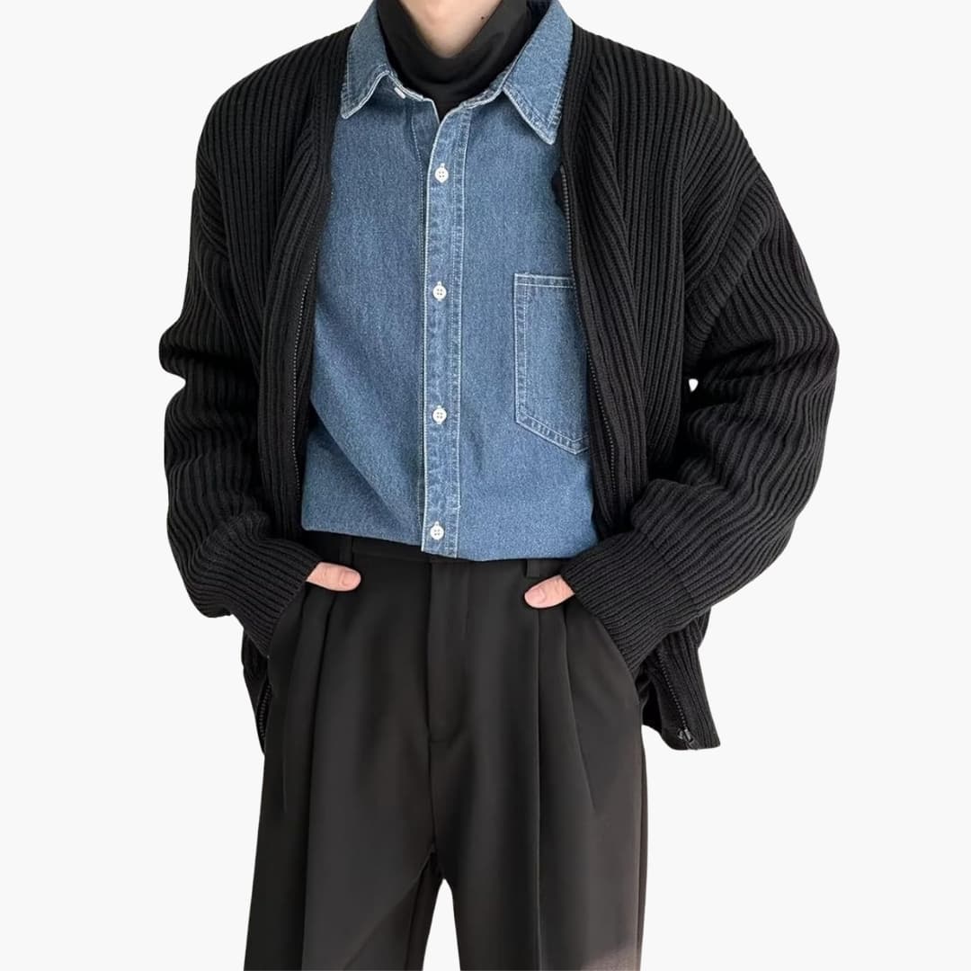 Beau | Trendiger Cardigan - Image 3