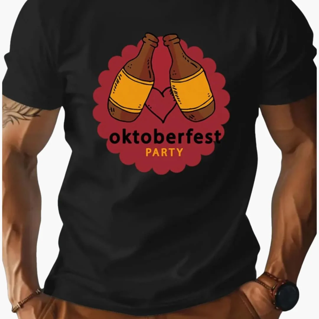 Bedrucktes T-Shirt für Herren - Oktoberfest 2025 - Image 2