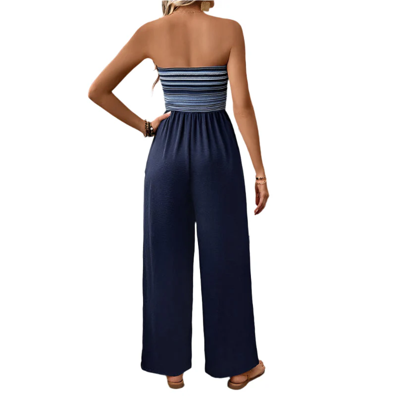 Belinda - Bandeau-Jumpsuit mit breiten Beinen - Image 2