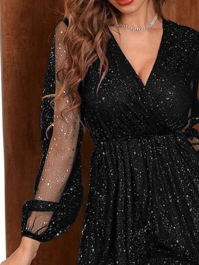 Bella | Elegantes festliches Kleid mit V Ausschnitt - Image 2