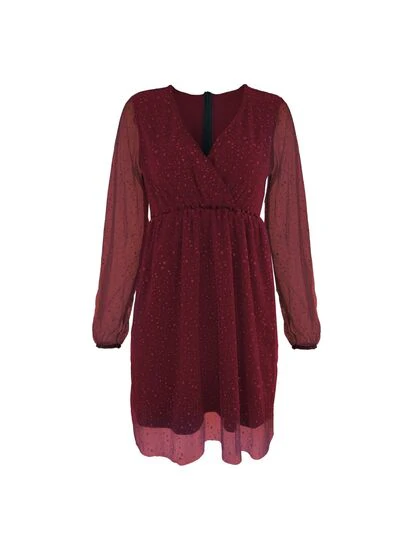 Bella | Elegantes festliches Kleid mit V Ausschnitt - Image 4