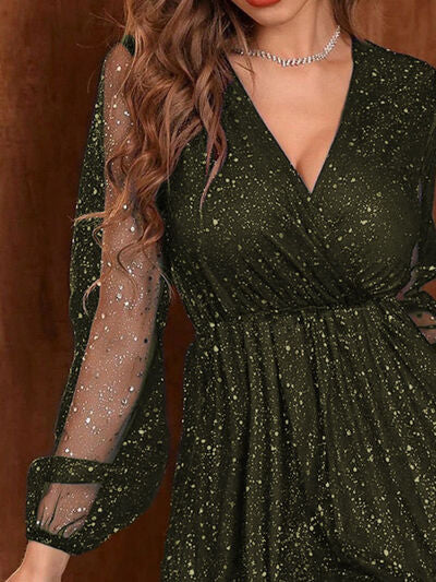 Bella | Elegantes festliches Kleid mit V Ausschnitt - Image 5