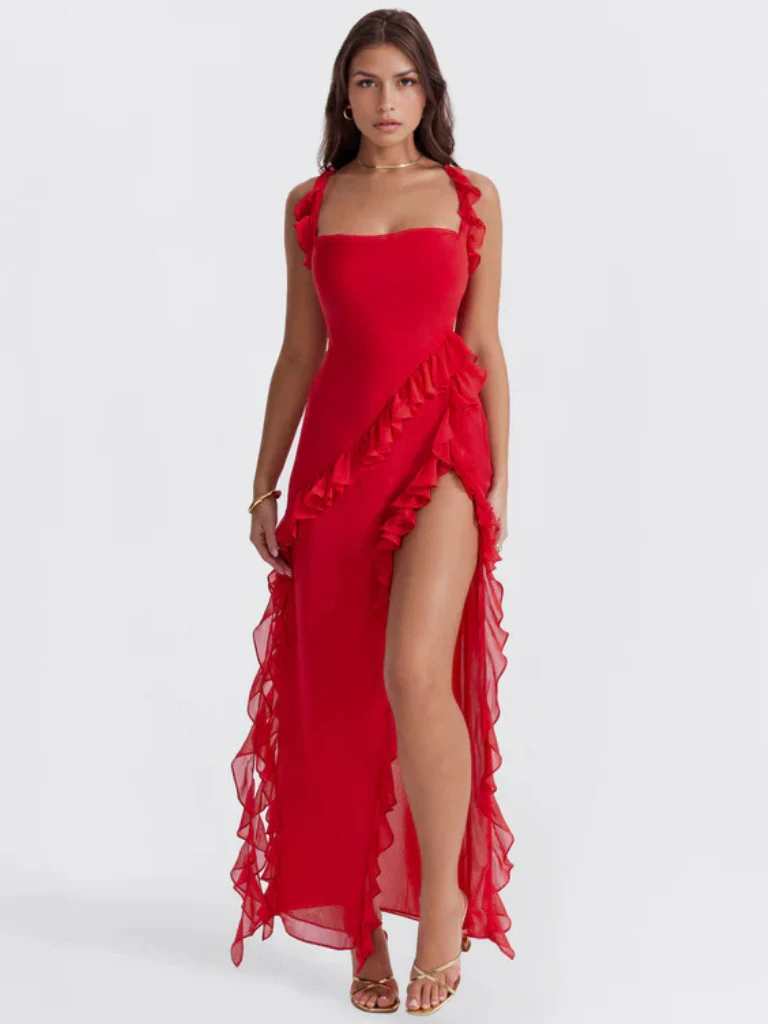 BELLA RUFFLE ROMANCE DRESS - Image 21