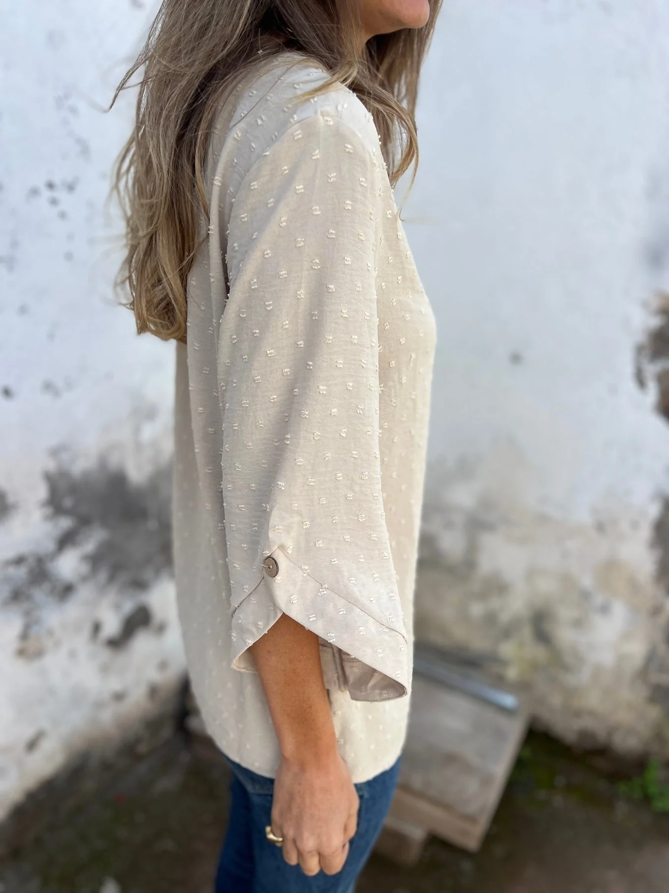 BENEDICTE - LOCKERE BLUSE MIT ÄRMELN - Image 4