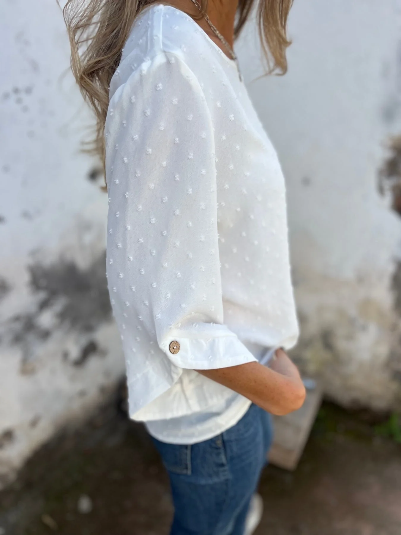 BENEDICTE - LOCKERE BLUSE MIT ÄRMELN - Image 8