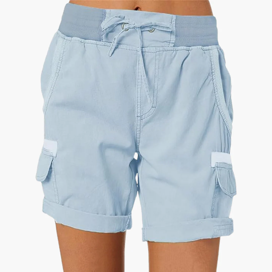 Bequeme Cargoshorts für Damen - Perfekt für Freizeit und Alltag - Image 3