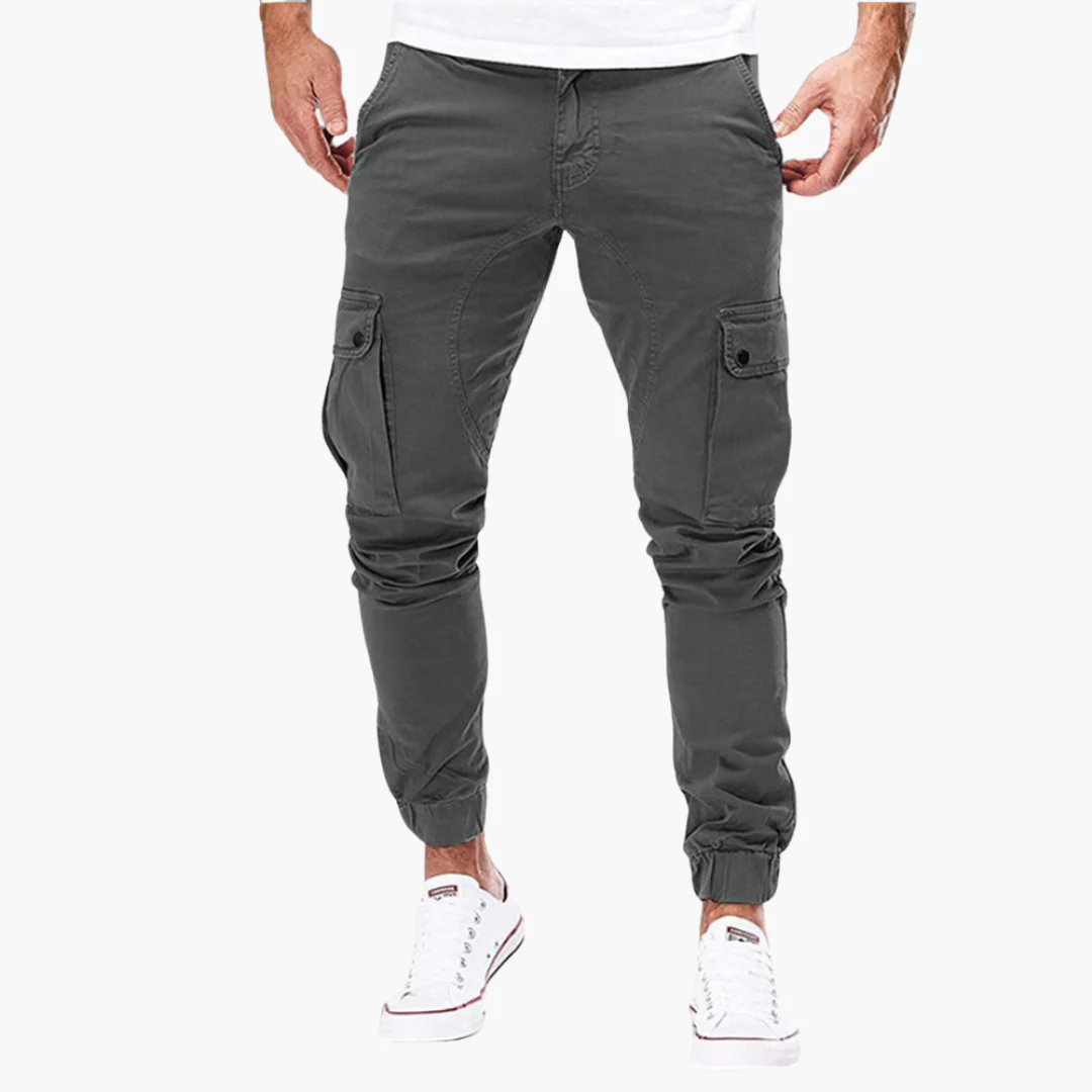 Bequeme Herren Cargo Jogger - Stilvolles Design für Jeden Anlass - Image 3