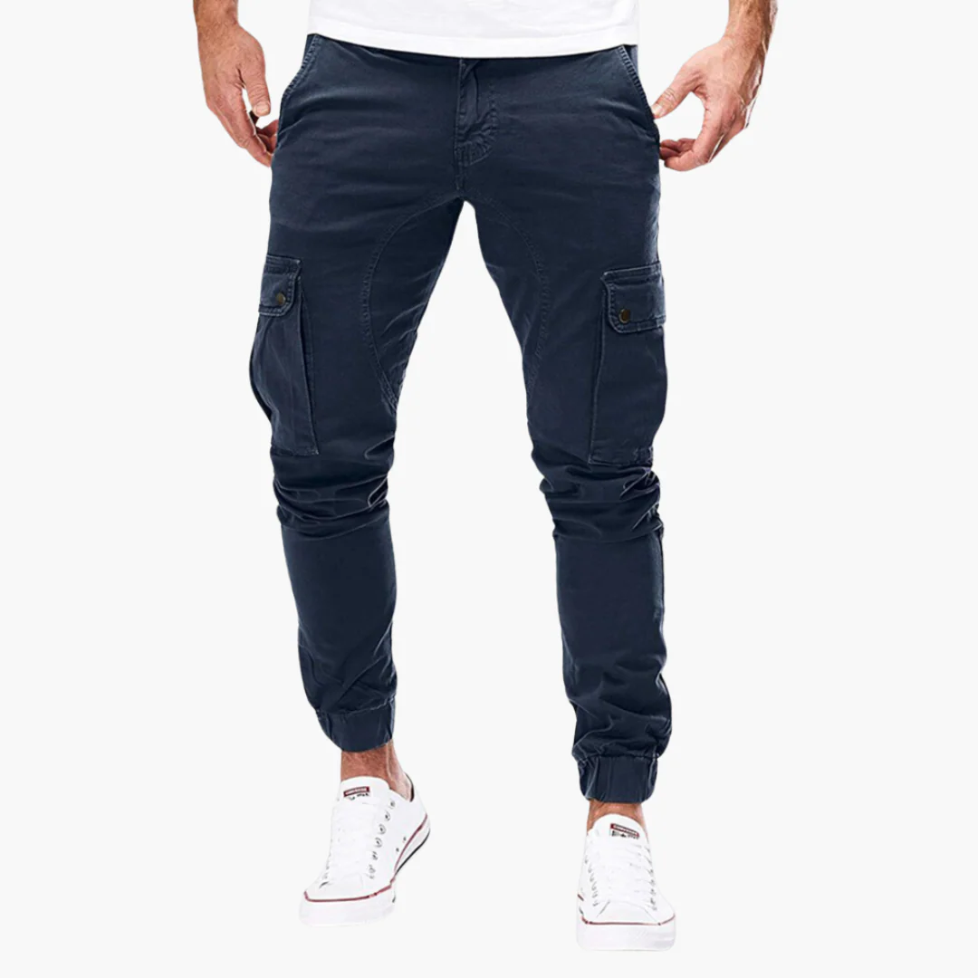 Bequeme Herren Cargo Jogger - Stilvolles Design für Jeden Anlass - Image 8