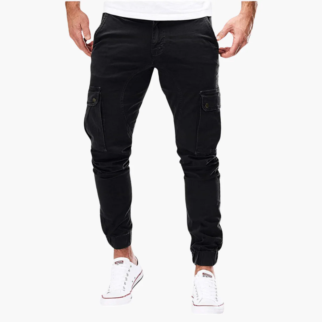 Bequeme Herren Cargo Jogger - Stilvolles Design für Jeden Anlass - Image 9