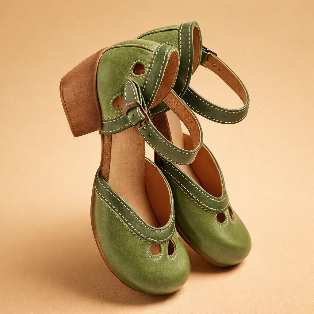Bequeme Sandalen Damen im Vintage-Stil – Elegante, Feminine Sandalen für Stilvolle Sommerlooks - Image 8