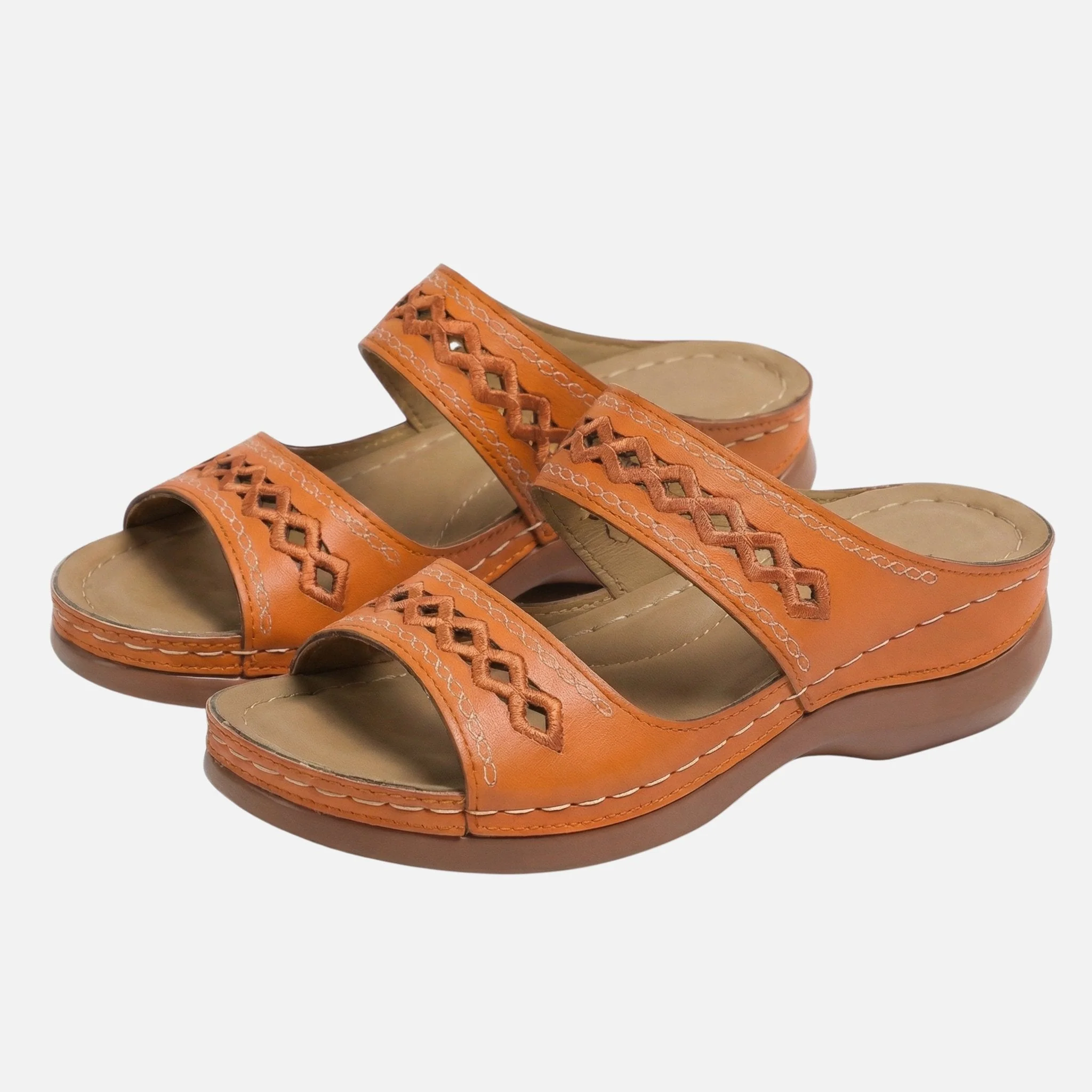 Tanja | Damen Bequeme Sommer Pantoletten Lochmuster – Komfort Pantoletten Sommer - Image 10